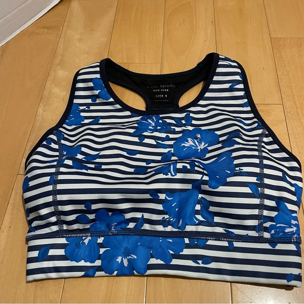 Kate spade floral sports bra - Picture 1 of 6